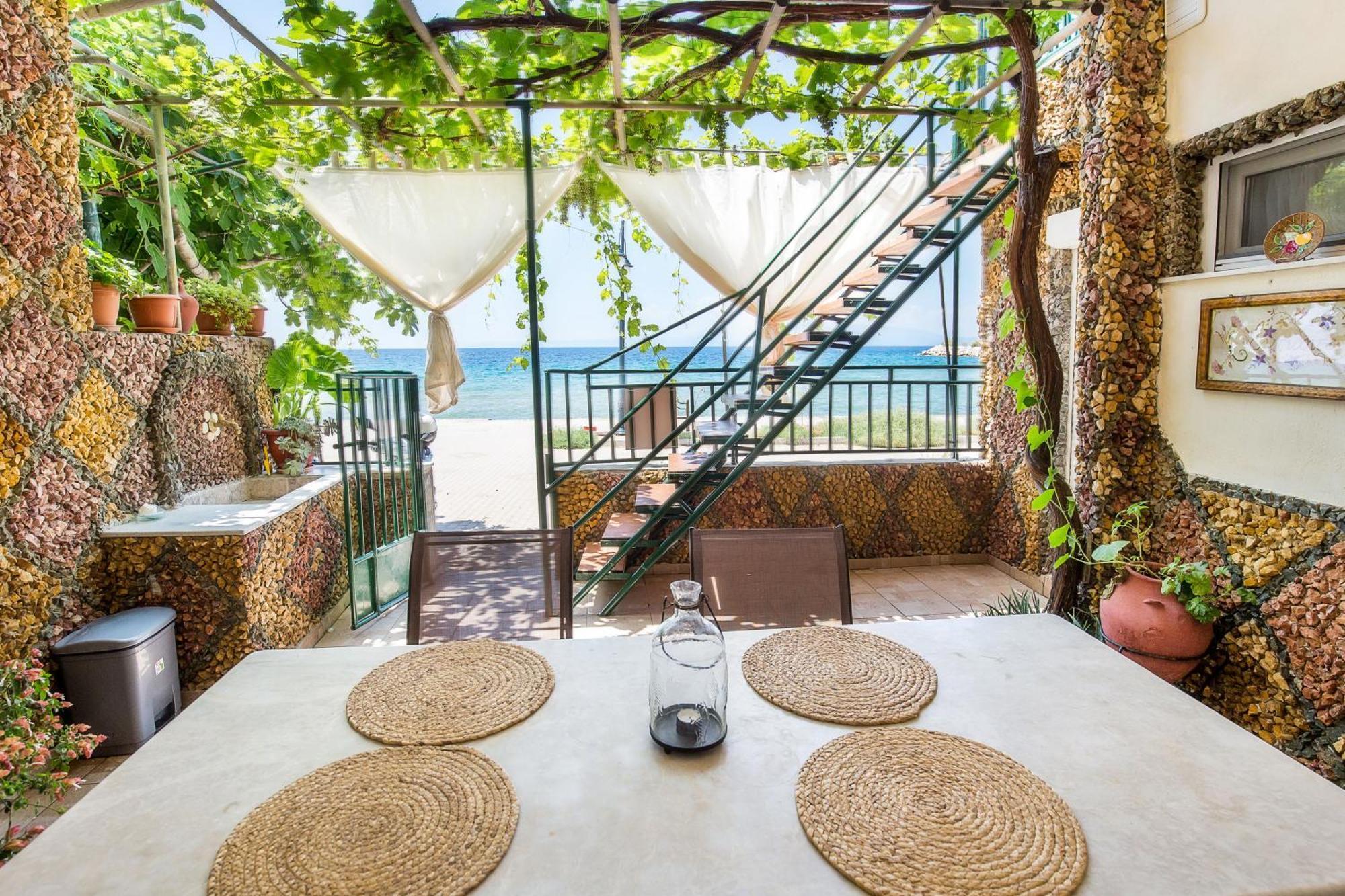 Golden Sunset Beach Apartment Skála Kallirákhis المظهر الخارجي الصورة